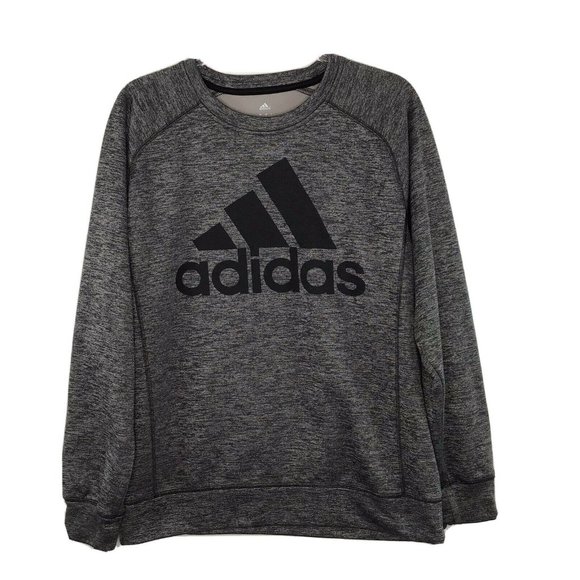 adidas crew neck hoodie